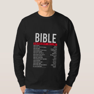 Inspirerend hotline voor Christelijke noodsituatie T-shirt