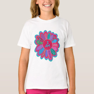 Inspirerend Ik ben Bloem Kleurrijke Inspiratie T-shirt