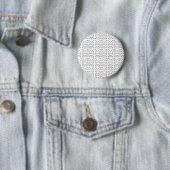 Inspirerend ik hou van je notitie ronde button 5,7 cm (In situ)
