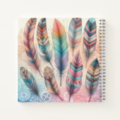 Inspirerend Indiase spiraal Notitieboek (Achterkant)