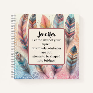 Inspirerend Indiase spiraal Notitieboek
