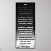 INSPIREREND INVICTUS POEM POSTER (Voorkant)