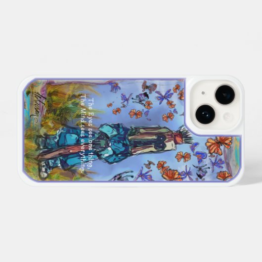 Inspirerend iPhone-case iPhone Hoesje (Achterkant horizontaal)