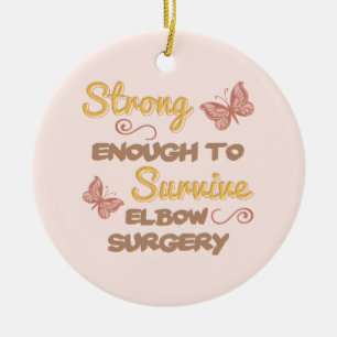 Inspirerend ironische chirurgie voor vrouwen keramisch ornament