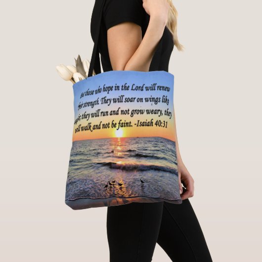 INSPIREREND ISAIAH 40:31 TOTE BAG (Dichtbij)