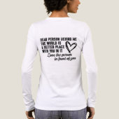 Inspirerend Je Bent Goed Genoeg Tri-Blend Shirt (Achterkant)