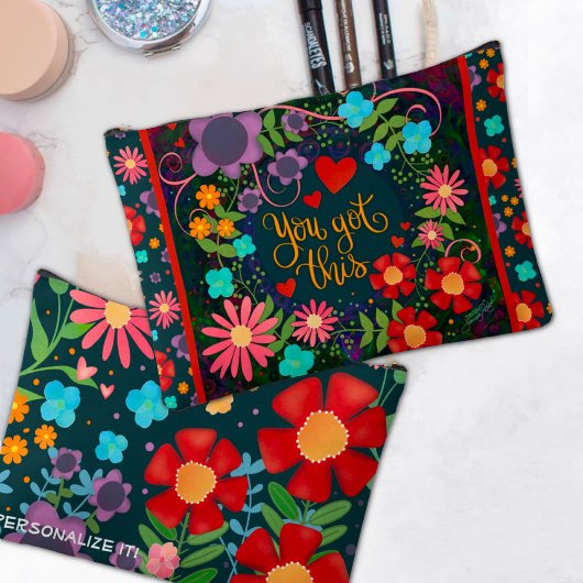 Inspirerend Je hebt dit citaat bloemetjesgebruik Etui