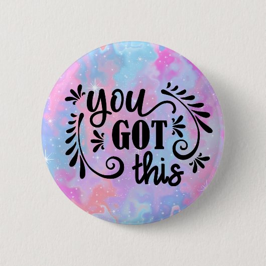 Inspirerend | Je Kunt het Ronde Button 5,7 Cm (Voorkant)