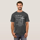 Inspirerend Jesaja 41 Christelijk T-shirt (Voorkant volledig)