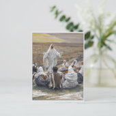 Inspirerend Jesus Bible Faith Hope Love Briefkaart (Staand voorkant)