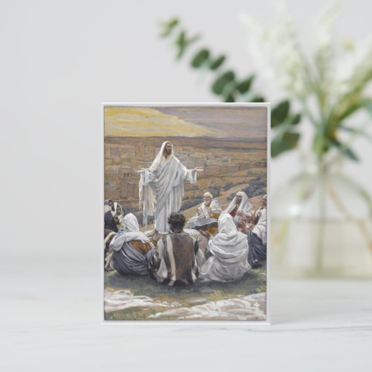 Inspirerend Jesus Bible Faith Hope Love Briefkaart (Staand voorkant)