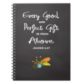 Inspirerend Journal Elke goede en perfecte cadeau Notitieboek (Voorkant)