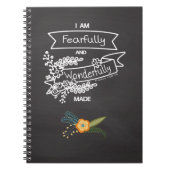 Inspirerend Journal Fearful en Wonderful Notitieboek (Voorkant)
