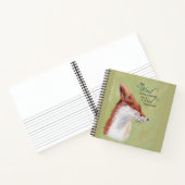 Inspirerend Journal met Fox Notitieboek (Binnen)