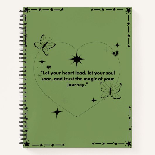 inspirerend Journal - Vertrouw op je reis Notitieboek (Voorkant)