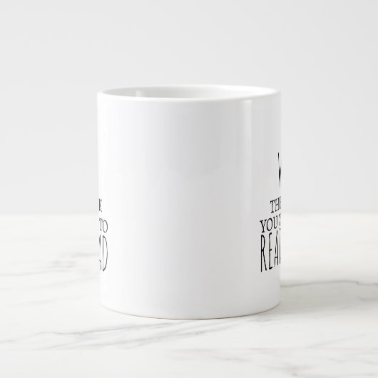 Inspirerend Jumbo Mok Schrijf het boek dat je wilt (Voorkant)