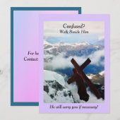 Inspirerend kaart (Voorkant / Achterkant)