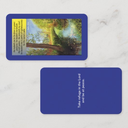 Inspirerend Kaart (Voorkant / Achterkant)