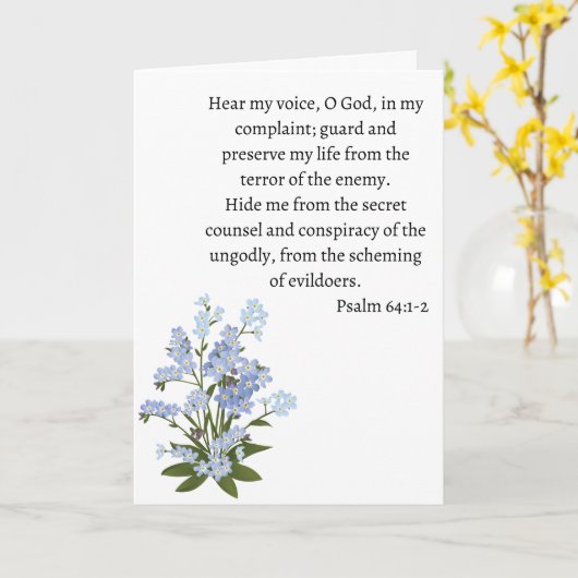 Inspirerend Kaart (Gele Bloem)