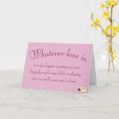 Inspirerend Kaart - Liefde (Gele Bloem)