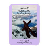 Inspirerend kaart magneet (Verticaal)