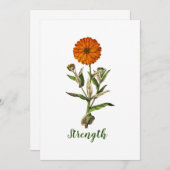 Inspirerend Kaart met gepersonaliseerde breuksterk (Voorkant / Achterkant)