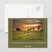 Inspirerend kaart Natuur 1 (Voorkant / Achterkant)