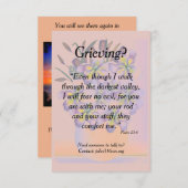 Inspirerend Kaart Notitiekaartje (Voorkant / Achterkant)