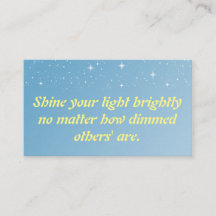 Inspirerend Kaart - Shine