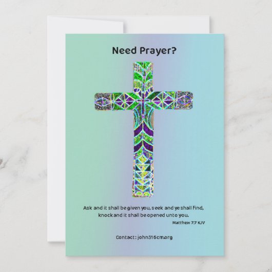 Inspirerend Kaart van hoop (Voorkant)