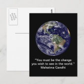 Inspirerend kaart: Wijzigen 1 - Briefkaart (Voorkant / Achterkant)