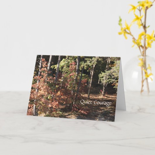 Inspirerend Kaarten Rustige Moed (Gele Bloem)