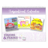 Inspirerend kalender met Originele Illustratie (Hoes)