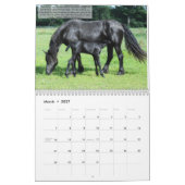 Inspirerend kalender voor Friesian Horse (Mar 2027)