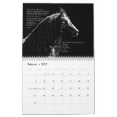 Inspirerend kalender voor Friesian Horse (Feb 2027)