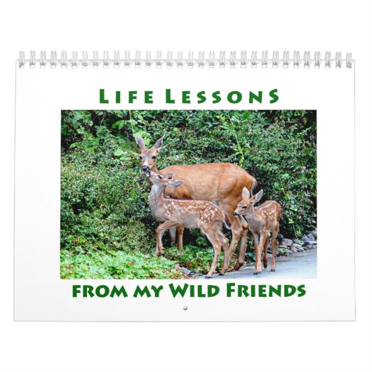 Inspirerend kalender voor wilde dieren (Hoes)