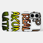 Inspirerend "Keep It Real Hakuna Matata" kunst Case-Mate iPhone Case (Achterkant (horizontaal))