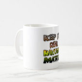 Inspirerend "Keep It Real Hakuna Matata" kunst Koffiemok (Voorkant links)