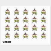 Inspirerend "Keep It Real Hakuna Matata" kunst Ster Sticker (Vel)