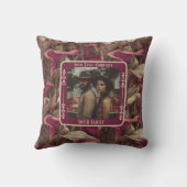 Inspirerend Keepsake Jubileum Sierkussen (Achterkant)