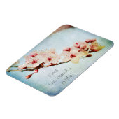 Inspirerend kersenbloesem vind schoonheid magneet (Linkerzijde)