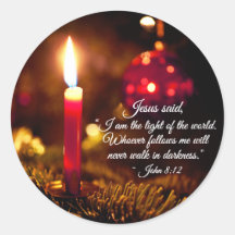 Inspirerend kerstbijbel Verse John 8:12
