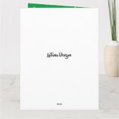 Inspirerend kerstfeest in Afrika Kaart (Achterkant)