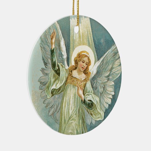 Inspirerend kerstmis keramisch ornament (Rechts)