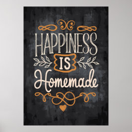 Inspirerend keukendecoratie - poster