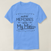 Inspirerend Kiddo Memory Appreciation Mam Gezegde T-shirt (Design voorkant)