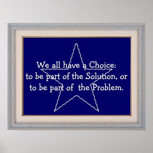 Inspirerend Kinder Poster van het decor van de Kin (Voorkant)