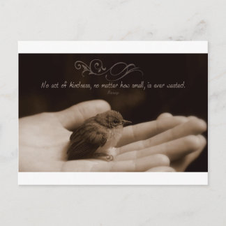 Inspirerend Kindness Quote van Aesop Briefkaart
