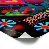 Inspirerend klaslokaal Quote Sunshine Floral Perfect Poster (Hoek)