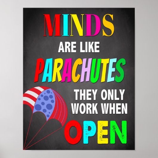 Inspirerend klaslokaalcitaten, decor van raadgever poster (Voorkant)